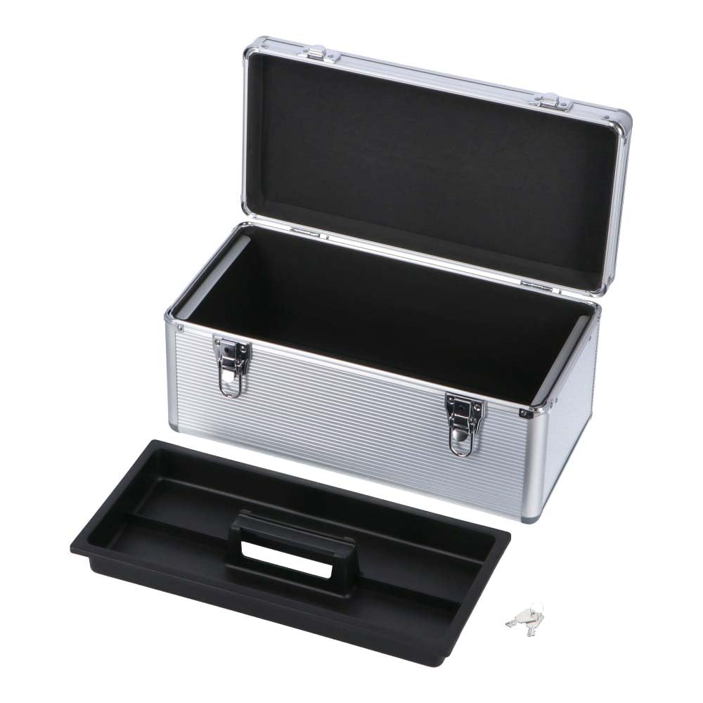 Konan Original LIFELEX Aluminiumfodral 1482 med Fack Silver ATC-03