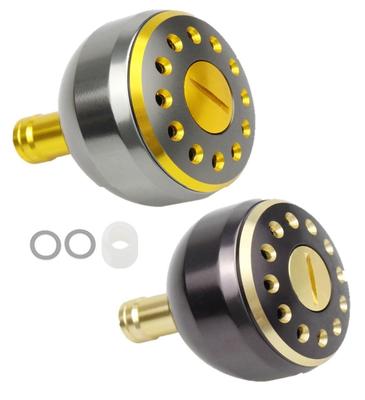 Of Aluminum Round Knob Aluminum Spinning Reel Fishing Blue Fish Power Handle Knob Shimano A Daiwa S Replacement 38mm Stylish 1000 1500 2000 2500 3000