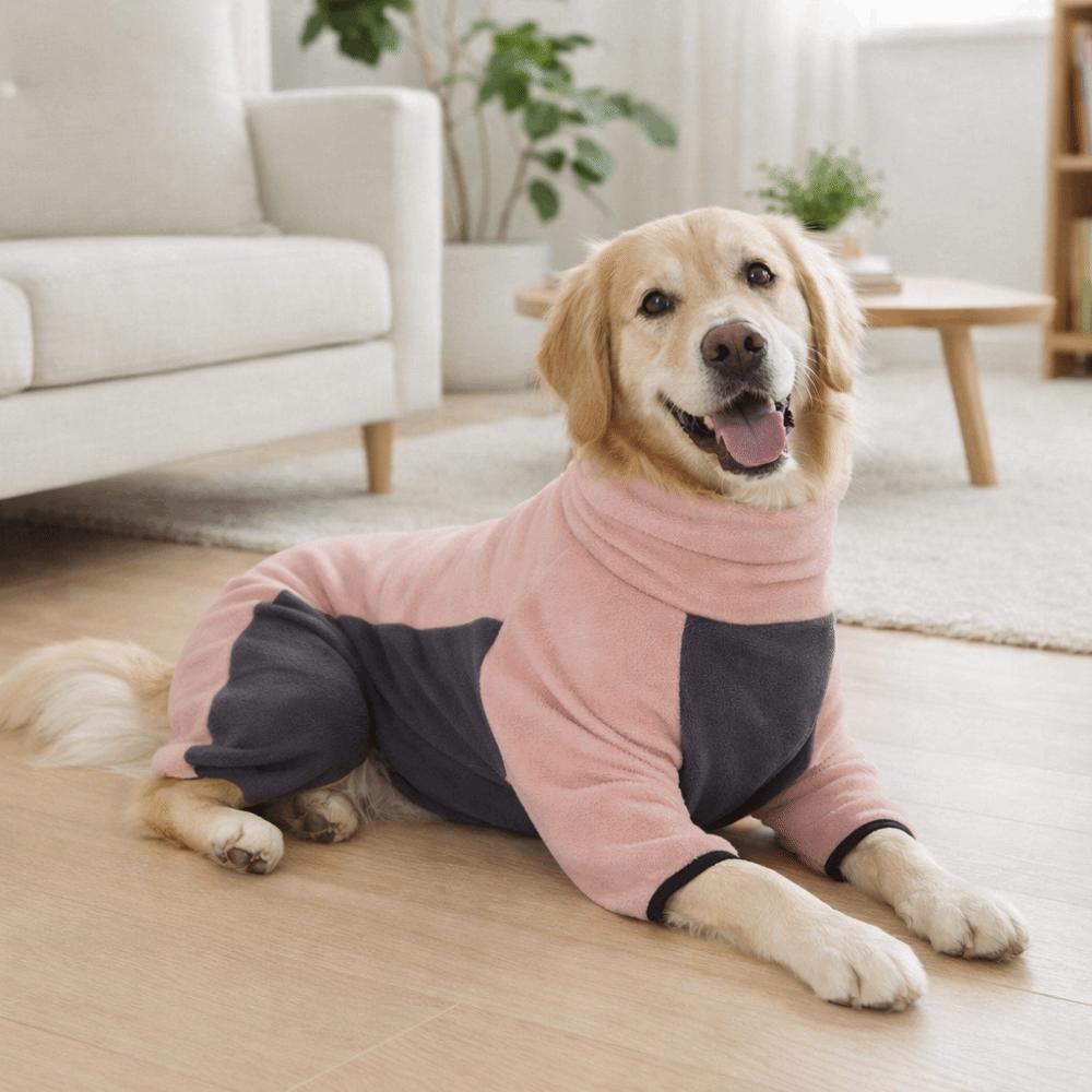Windproof Fleece Dog Clothes Warm Four Legged Dog Suit Fashion Dog Sweater  Winter Season