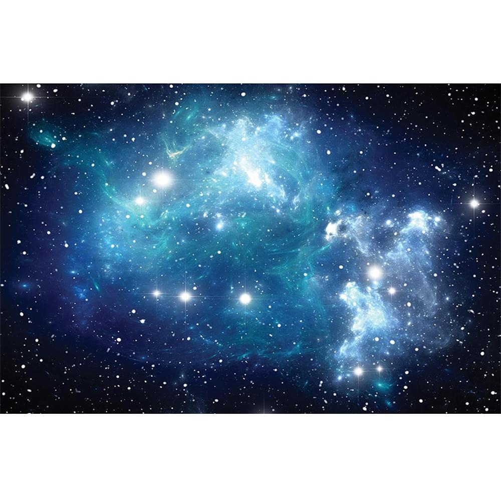 Galaxy Starry Wall Mural Removable Starry Sky Wall Sticker Modern Living Room Bedroom Home Decor Wallpaper