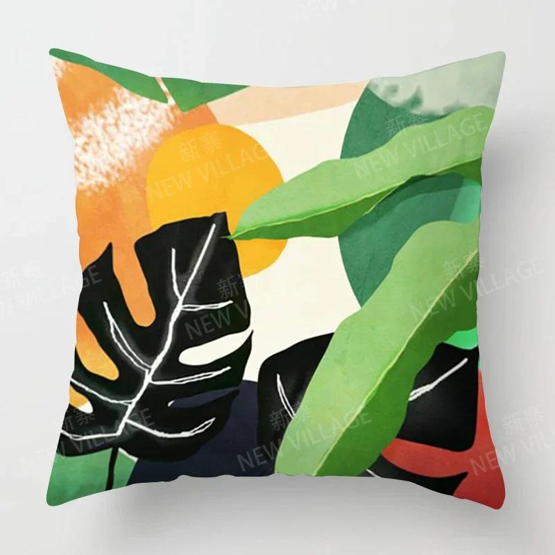 Nordic Fall Home Decor Autumn Decoration Throw Pillow Cover Sofa Cushion Cover  Modern 45x45cm 45*45 50*50 60*60cm  Living Room