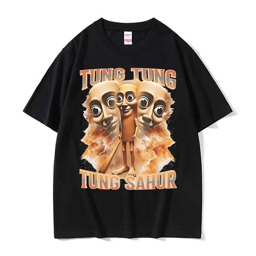 Tralalero Tralala Funny Shark Meme T Shirts Gifts Unisex Women Fashion Trend High Street Tshirt Cotton ONeck Short Sleeve T Shirt
