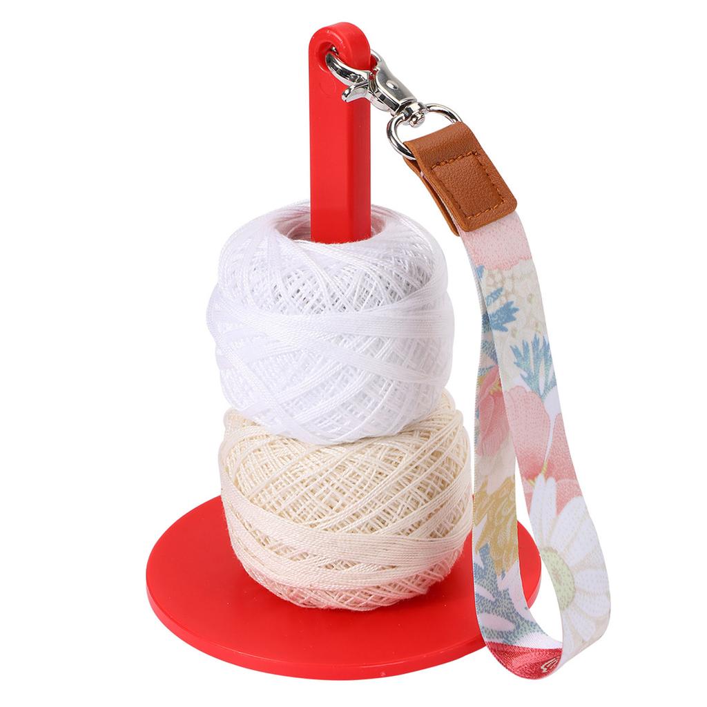 Wrist Yarn Holder With Wrist Strap Wrist Yarn Dispenser with Wrist Lanyard For Crafting Crocheting Knitting Project