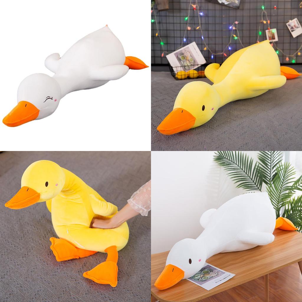 Super Soft Plush Duck Goose Stuffed Toy For Kids 25.6-63in Ideal Gift For Birthday Or Christmas