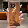 Phone Case For Vivo iQOO 15 Cat Wearing Pink Sunglasses Pattern Transparent TPU Soft Cover Shockproof Couple Protective Shell