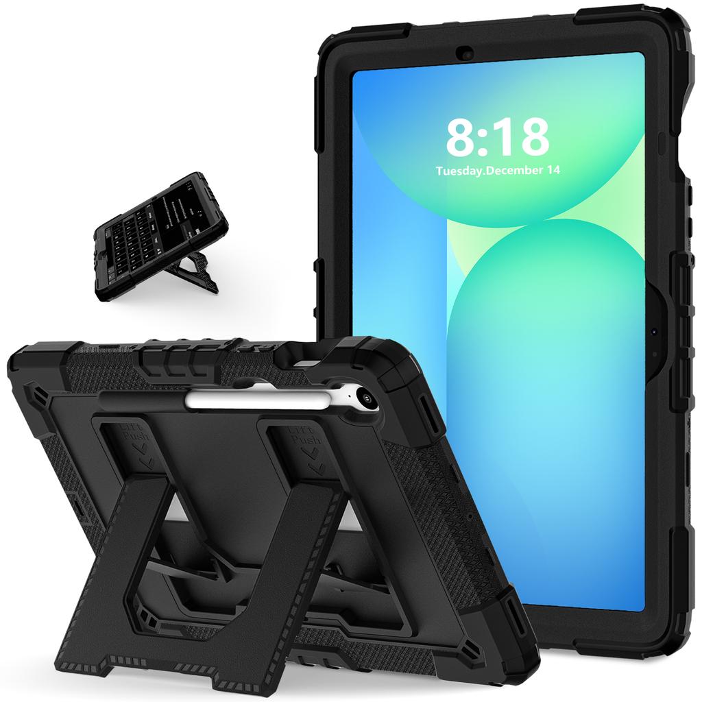 Stand Case for Samsung Tab S10 Lite S9 FE Tab A11 A9 Plus A9+ A11+ Tablet Case Heavy Duty Thick Shockproof Hard Cover
