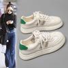 Women's shoes new spring and autumn niche shell head white shoes platform versatile sports board shoes casual