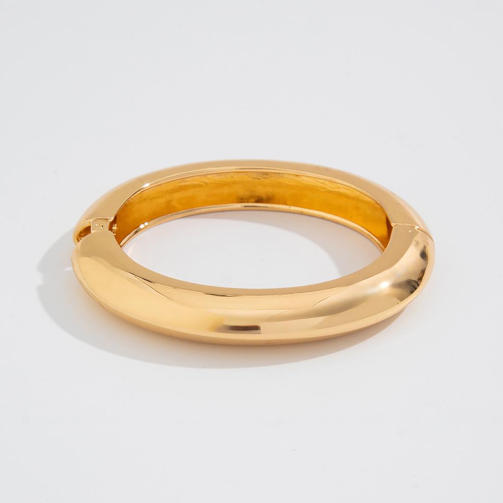 Ingemark 8 Styles Vintage Creative Gold Color Geometric Bangles Women Men Large Imitation Pearl Wide Cuff Bangles Jewelry Gift
