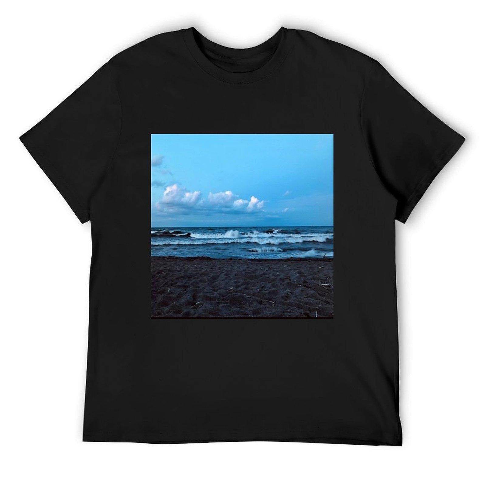 

Beach T-Shirt anime clothes custom shirt sweat shirts graphic mens graphic t-shirts pack 4XL