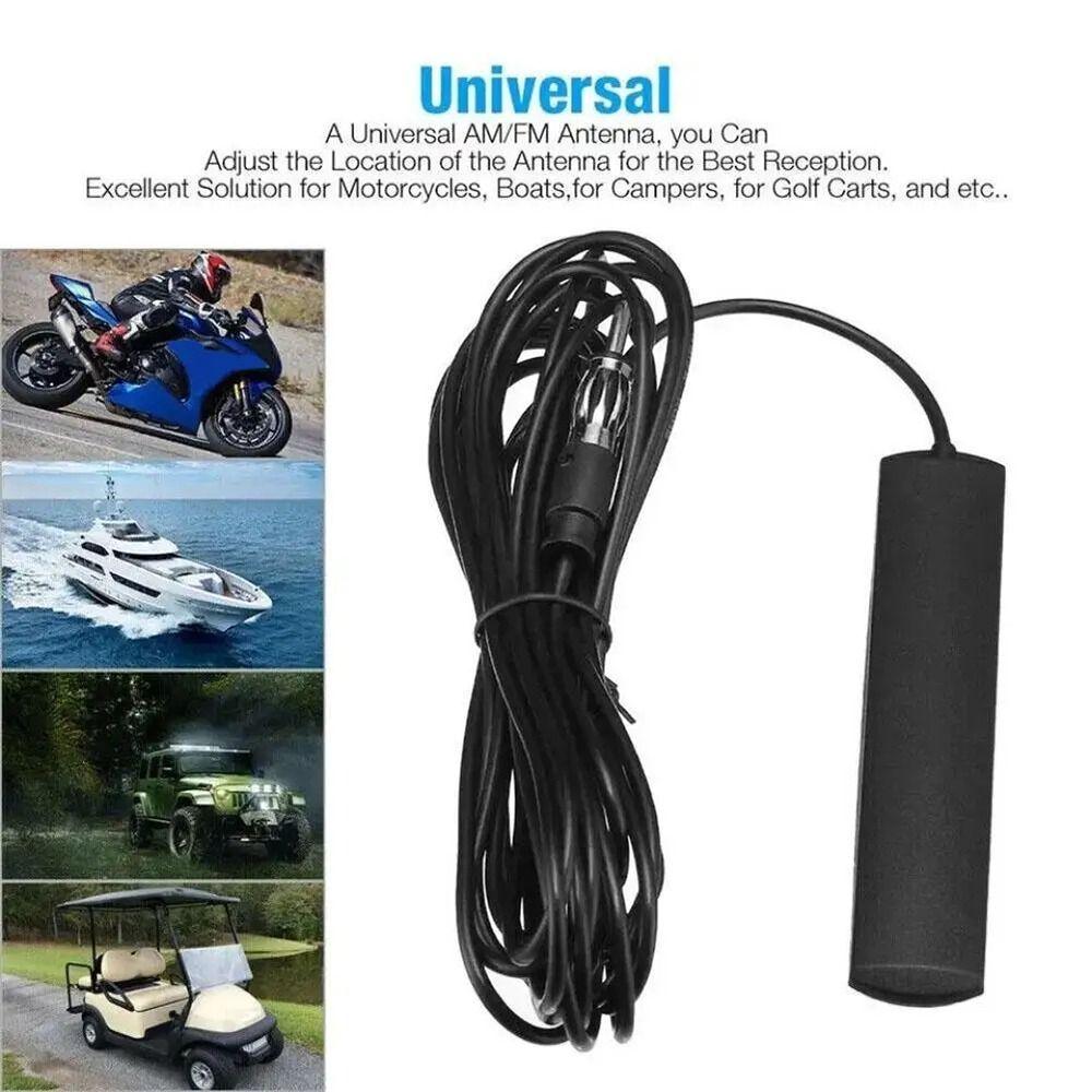 1Pcs Hidden Booster Antena DC 5-12V Amplified Antenna  for Car Truck Motorcycle Boat