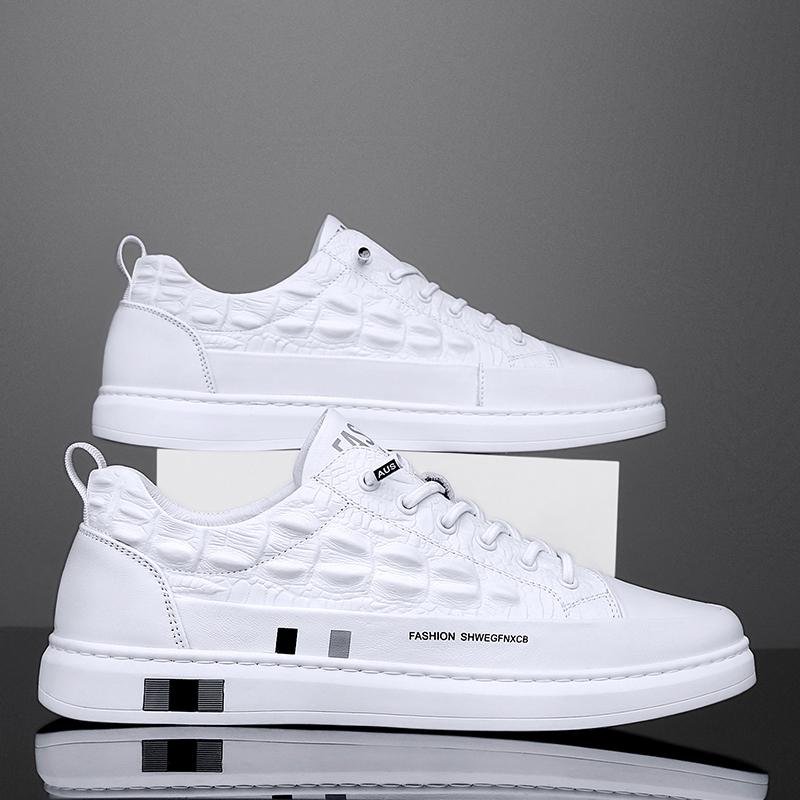 White autumn new sports little white board shoes casual leather shoes