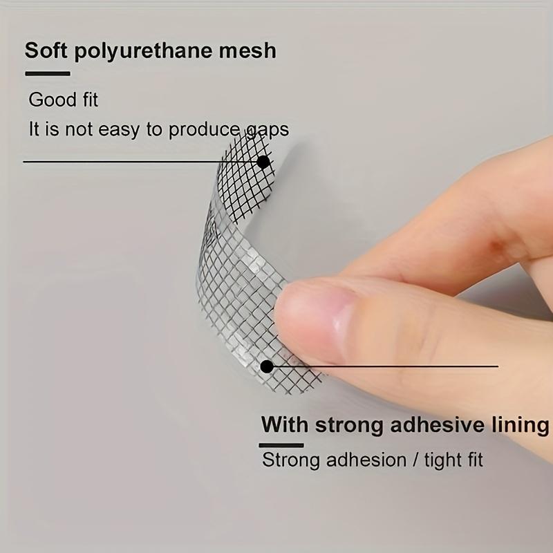 1 Mosquito-proof Net Repair Tape, Waterproof Self-adhesive Repair Sheet Suitable for Dormitory Screen Windows and Curtains