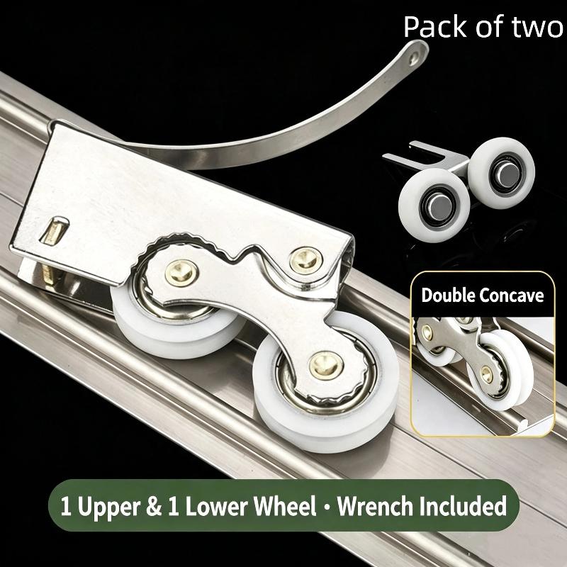Heavy Duty Sliding Closet Door Roller Quiet Smooth Operation Durable Replacement for Wardrobe Repair Home Furniture Upgrade