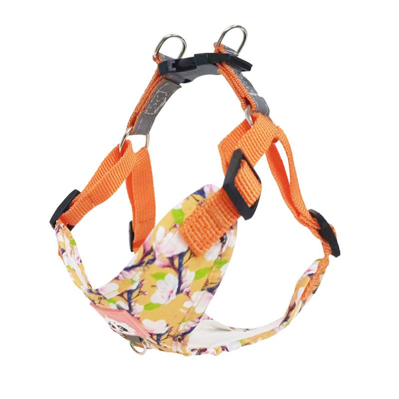 Dog Harness Leash Set Reflective Adjustable Collar Dog Leash Small and Medium Dog Accessories Puppy Vest French Bulldog Dog Rope