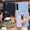 Für Oppo A91 Hülle Oppo Reno3 CPH2043 Niedliche Astronauten Cartoon Hülle Weiche TPU Handyhülle Für Oppo F15 Reno 3 OppoA91 Fundas Bumper