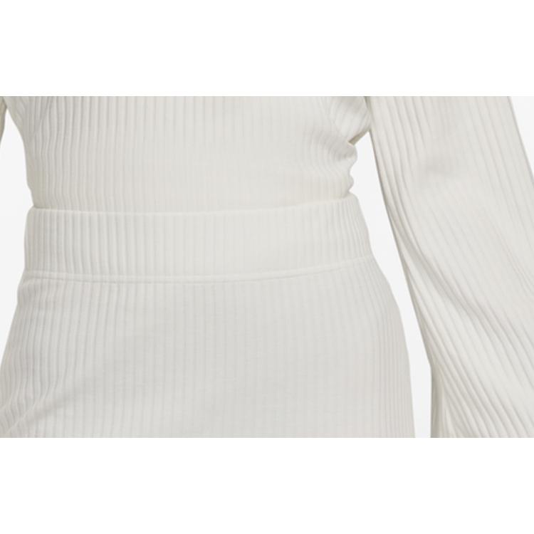 New Nike Casual Long Skirt Women's Sail White DV7957-133