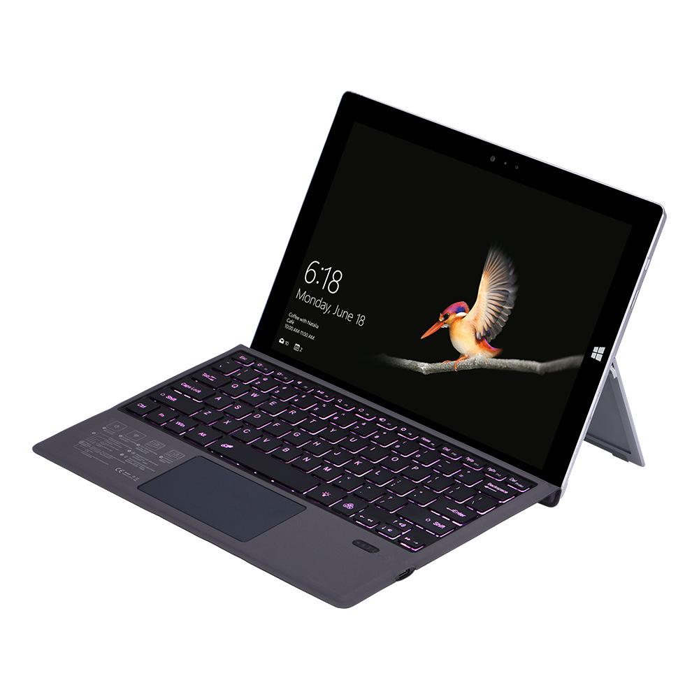 Tablette Microsoft Surface Pro 9 avec Clavier Magnétique Sans Fil Bluetooth et Rétroéclairage Coloré