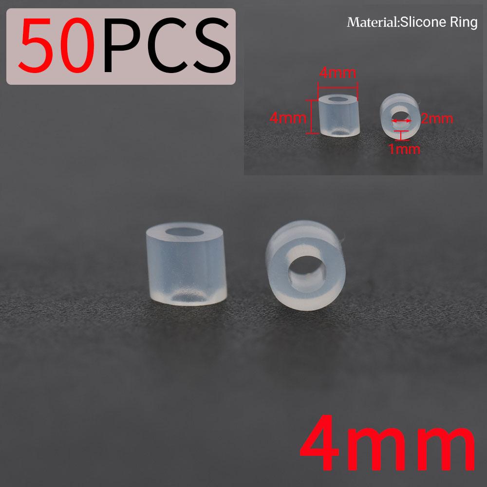 

Набор из 50 шт. рыболовных джиговых вспомогательных крючков, скользящие элементы, резиновые стяжки для морской рыбалки на луциана, рыболовные снасти, аксессуары