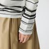 JNBY 2025 Spring Store Style Striped POLO Neck Sweater Pullover