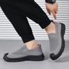 Men's Flying Knitted Shoes Breathable Mesh Walking Shoes for Spring and Summer