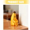 3D Printed Banana Figurines Decorative Ornament Banana Statue Sculpture for Home Office Desktop Decors Housewarming Gift
