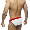 UXH Men's Sexy High-Cut Color Block Triangle Swim Briefs - European & American Fashion