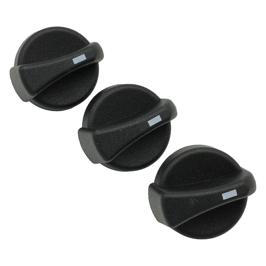 702-5401 A/C Heater Control HVAC Knob Compatible with Peterbilt 330 335 357 367 375 379 384 386 387, Replaces 121-0001-000 1210001000 3 Pack- Blower