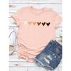 Women's fashion short-sleeved casual T-shirt clothes summer  clothing ladies print graphic tops