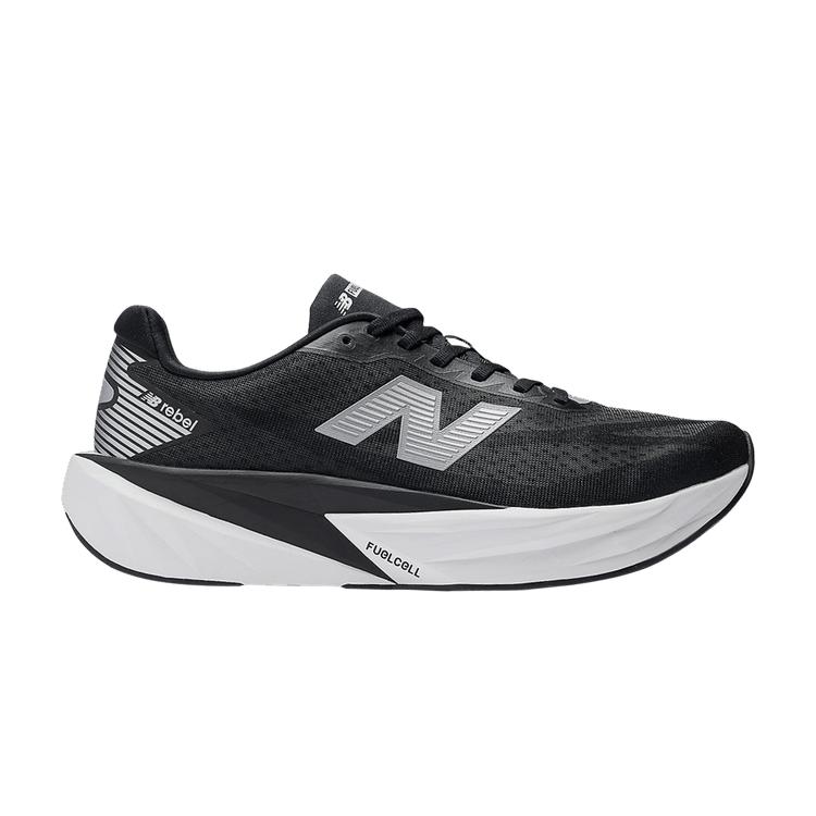 

Кроссовки унисекс New Balance FuelCell Rebel v5 Черный Белый Серебристый Металлик MFCXLO5 42.5