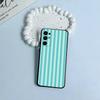 Beautiful-colorful stripes Phone Case For Samsung S25,S24,S21,S22,S23,S30,Ultra,S20,Plus,Fe,Lite,Black Soft Silicone