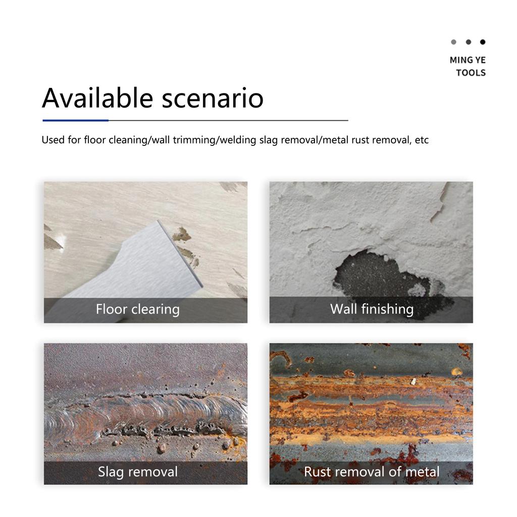 Stainless Steel Sabre Saw Scraper Blades for Tile Cleaning and Floor Maintenance (4pieces set )