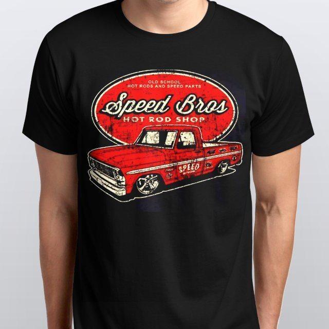 SPEED BROS HOT ROD SHOP T- SHIRT 100% COTTON XXXXL