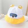 Breathable Kids Bucket Hat Summer Infant Fisherman Hat Outdoor Panama Hat  for Toddler