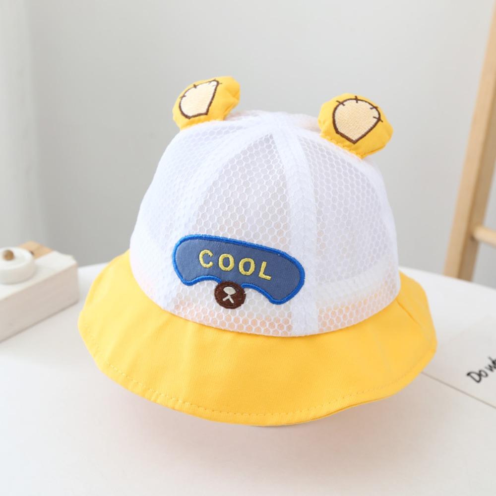 Breathable Kids Bucket Hat Summer Infant Fisherman Hat Outdoor Panama Hat  for Toddler