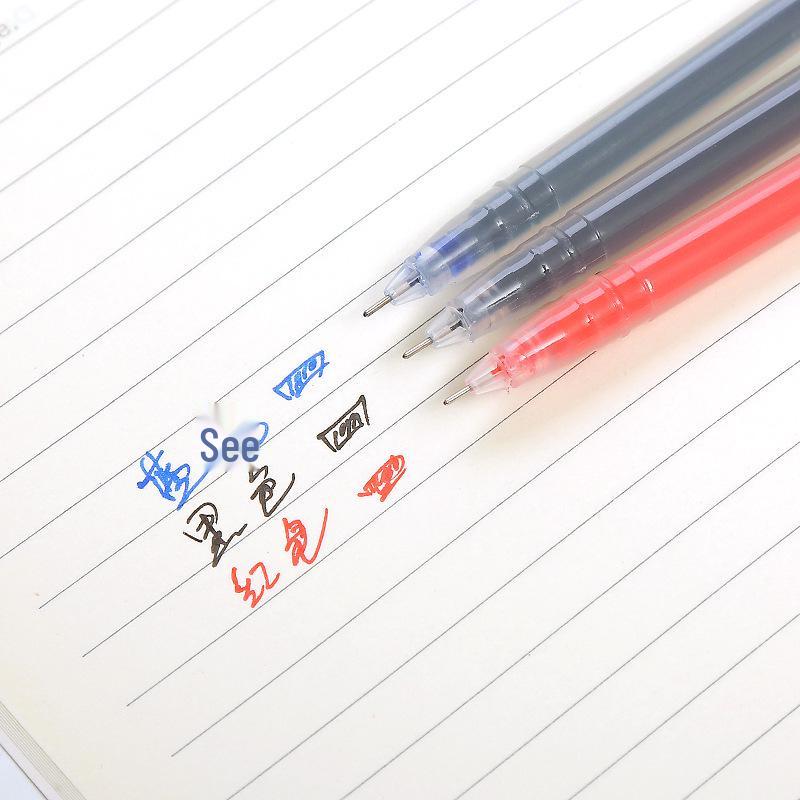 Colorful High-Capacity No-Refill Liquid Signature Pen for Office & Students