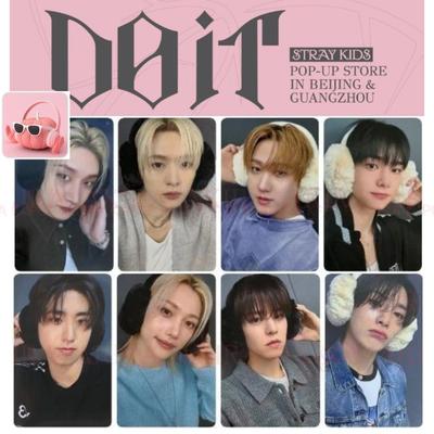Stray Kids DO IT KOREA POPUP STORE BENEFICI ACQUISTO MD FOTO TESSERA UFFICIALE A