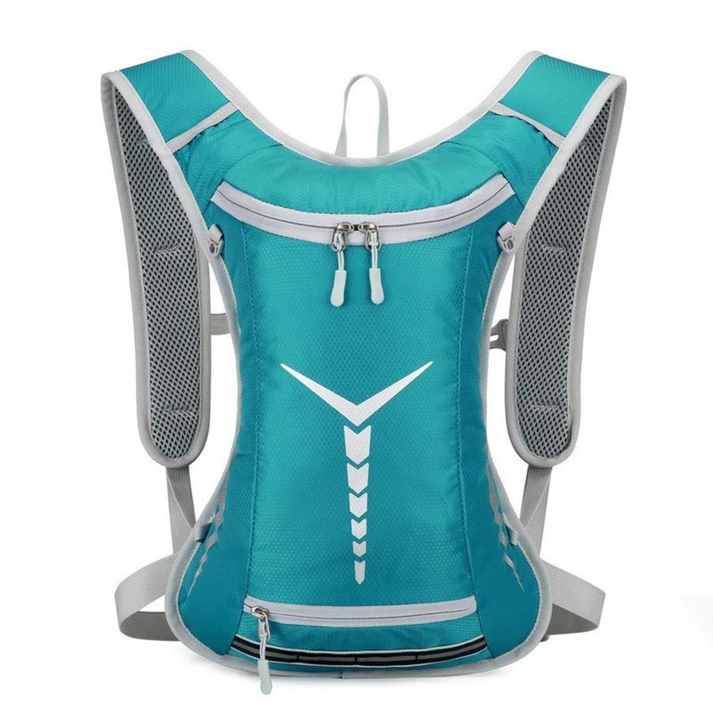 1PCSLightweight Waterproof Hydration Backpack for Running Hiking Cycling-Insulated Breathable Unisex Pack with Reflective Strips
