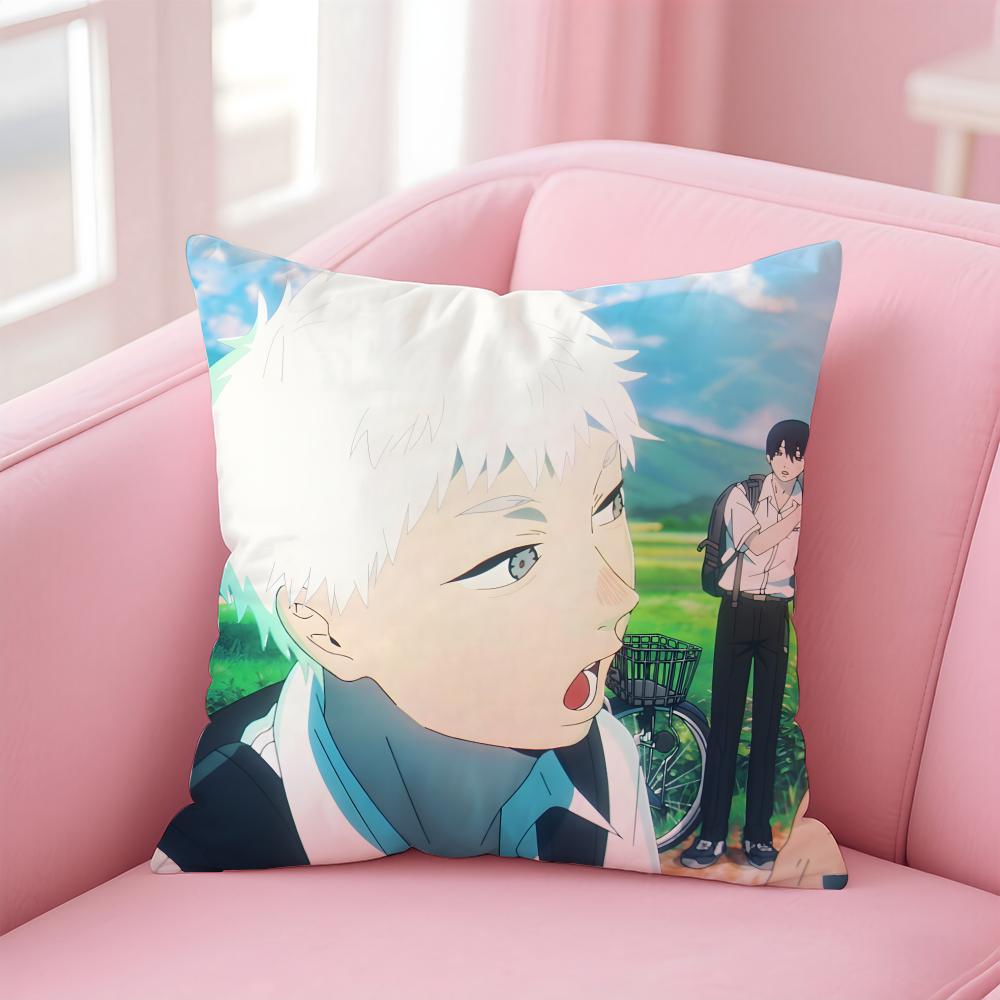 Anime T-The S-Summer Hikaru D-Died Cushion Cover Comfortable Reversible Pillow Cover Ideal for Car Sofa Bedroom & Beyond