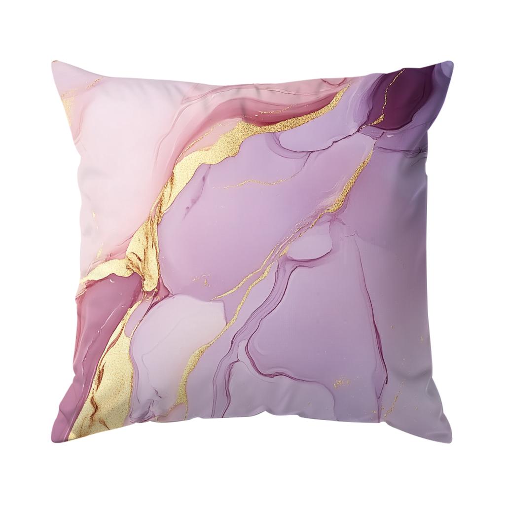 Pink Bohemian Style Cushion Pillowcase Printed Polyester 45x45cm Throw Pillowcover Decorative Sofa Cushion Pillowslip Home Decor