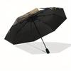 Tree of Life Circular Wall Art DecorUmbrella, Portable 3-Fold Compact Umbrella for Men & Women Gift