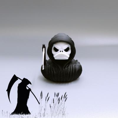 Anatra Mietitore Halloween Stampata in 3D
