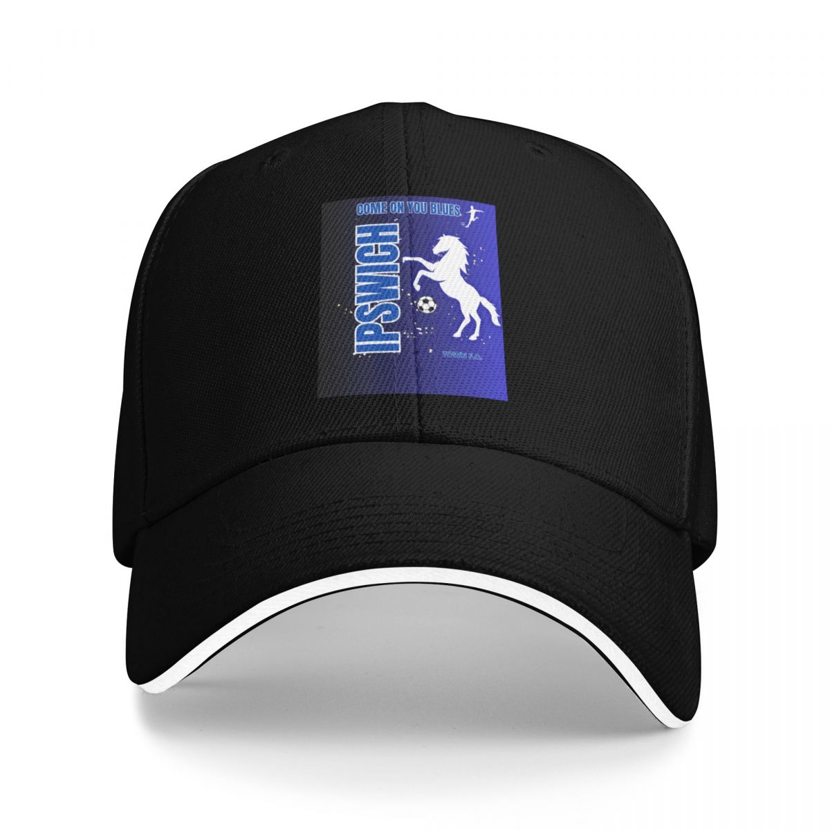 Ipswich Town Print Baseball Cap Beach Bag Custom Caps Snap Back Hat Baseball Unisex Womens