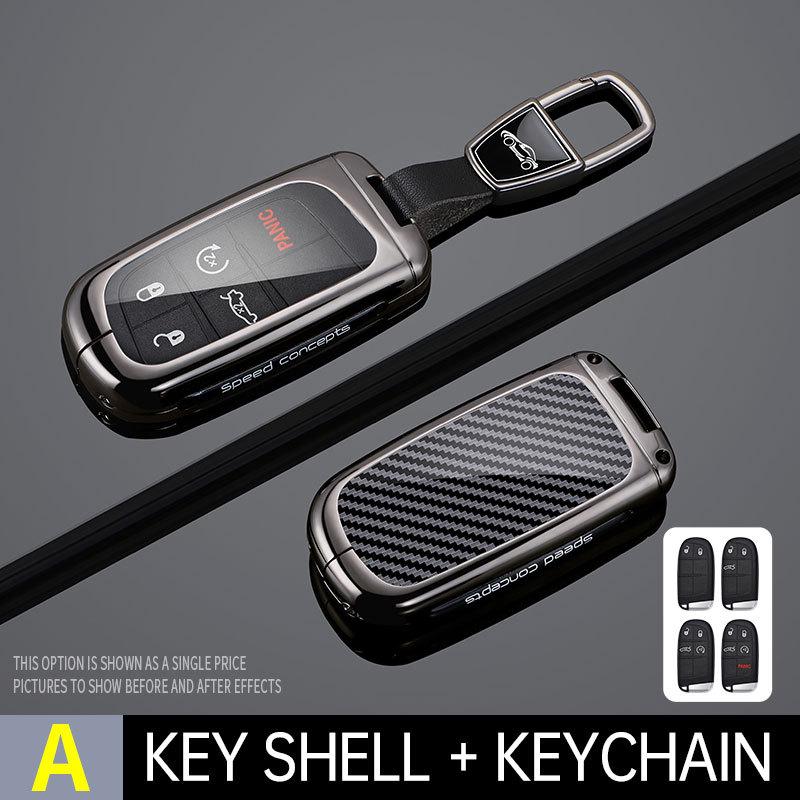 Replacement Shell for Dodge Journey, Jeep Grand Cherokee & Chrysler Remote Key