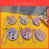 Heartshaped Glass Keychain With Rhinestones For Gift Giving And Collectors Items