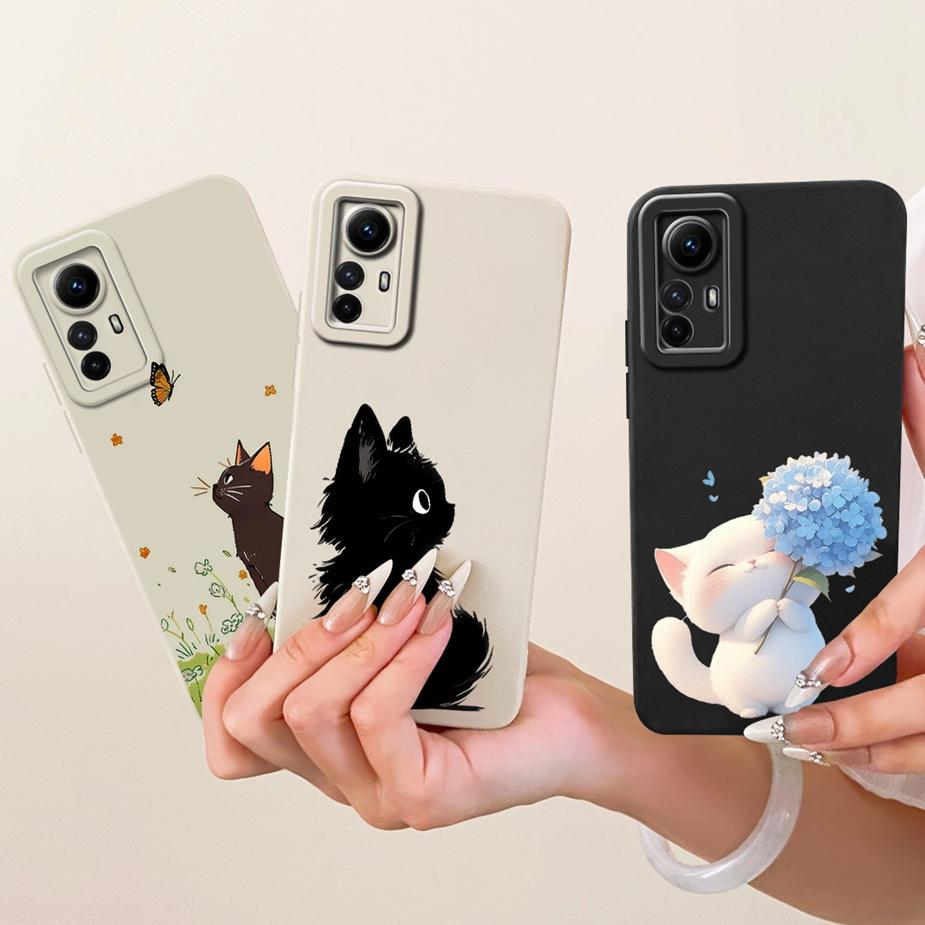 Pro pouzdro Xiaomi Redmi Note 12S Nový luxusní kryt s barevným potiskem 6,43'' Měkké silikonové pouzdro pro Redmi Note 12S Note12s Fundas Nárazník