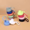 Plastic Sports Bottle Lid Leak Proof Vacuum Cup Lid Water Bottle Handle Cover  Wide Mouth Tumbler