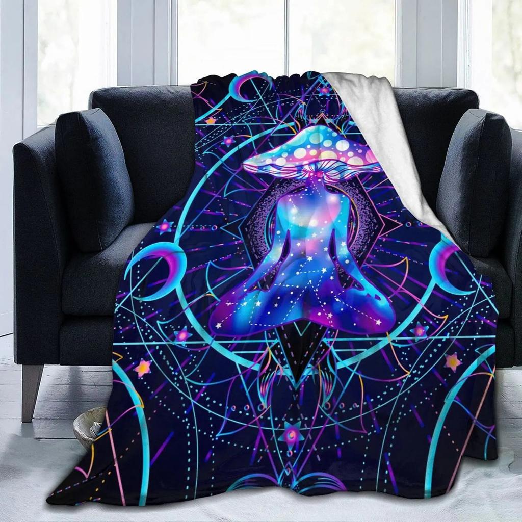 Magic Meditation Blanket Warm Flannel Blanket Soft Lightweight Blanket Blanket