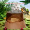 Hamster Bathroom Hamster Bathtub & Batch Container Small Animal Habitat Decors