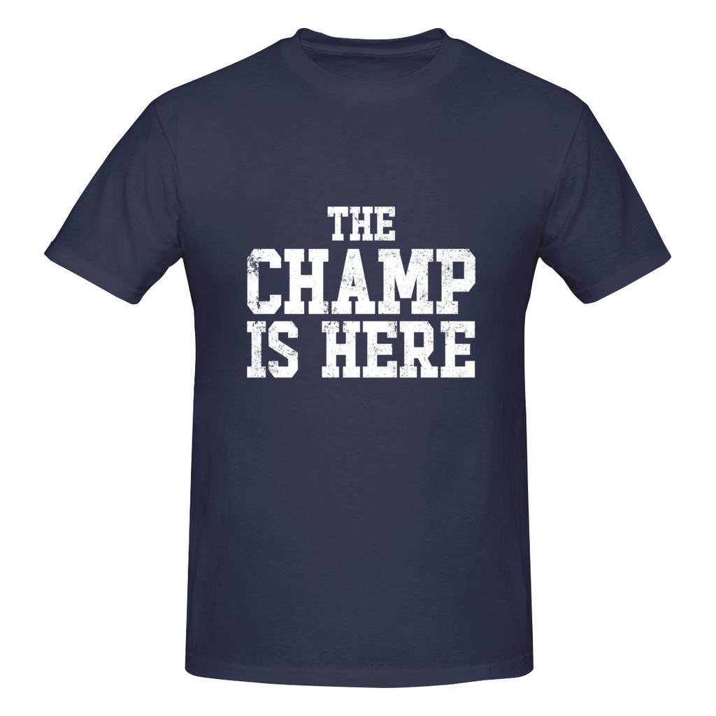 The Champ Is Here Fantasy Football Gear Breathable Tshirt Niche Salt Style Not Easy To Loosen Tee