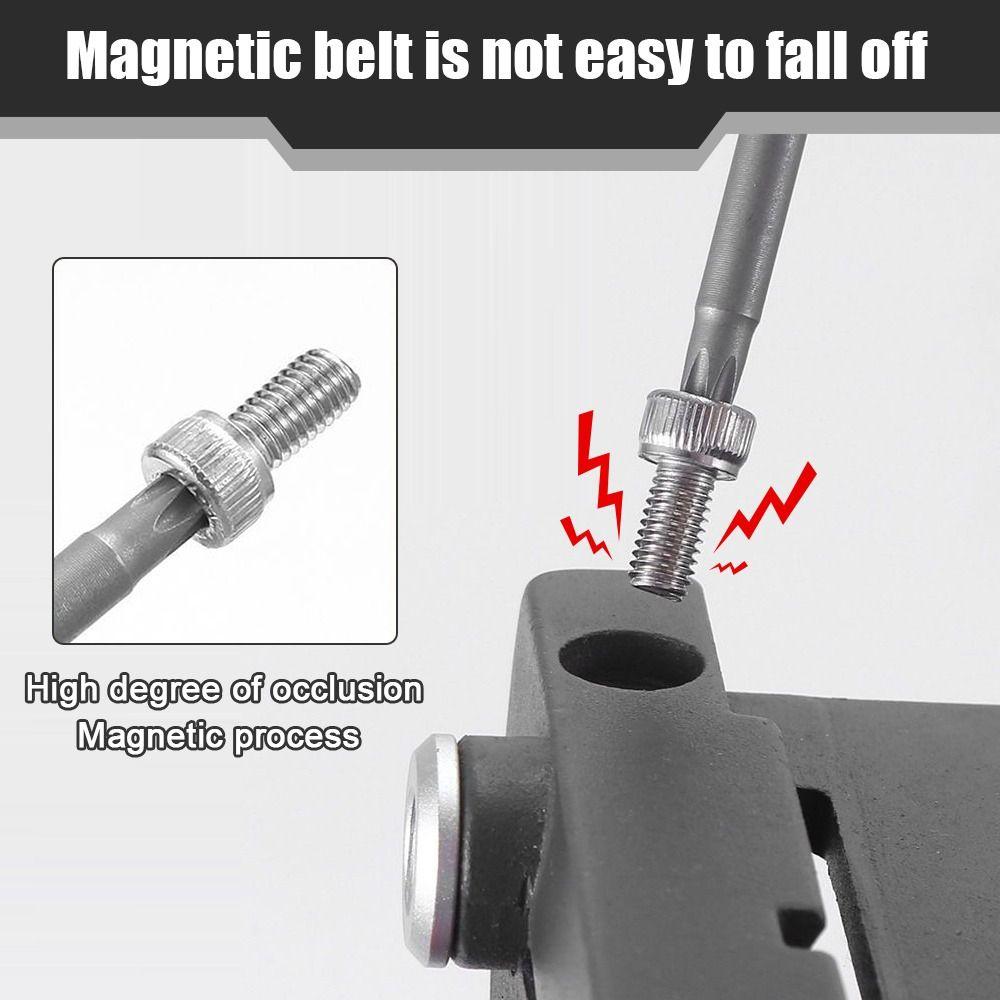 11Pcs Hollow Hex Bits Driver Tamper Plum Blossom Torx Screwdriver Durable Screwdriver Tool